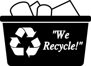 we recycle basket