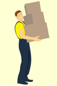 Professional mover hired to avoid the loss of business