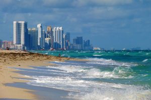 Best schools in FL - Sunny Isles Beach skyline from the south