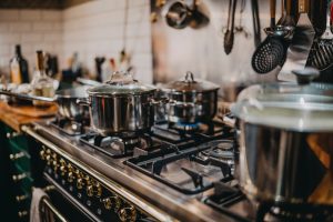 prepare appliances for the move- a stove