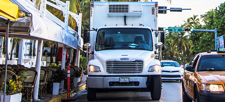 residential movers tampa and their truck