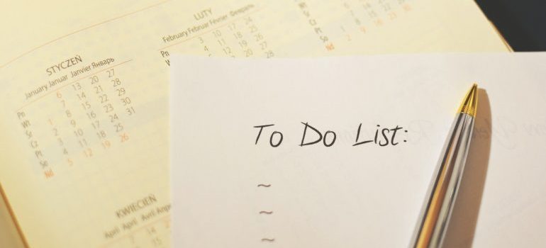 to-do list is something to come up with before moving from Lake Worth to Fort Lauderdale