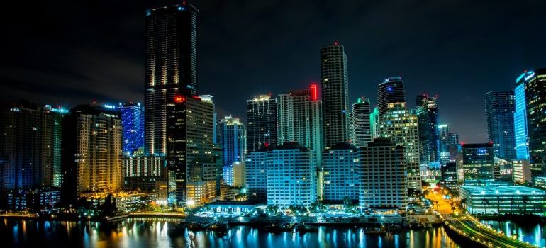 miami skyline - Best Places for Young Professionals in Florida
