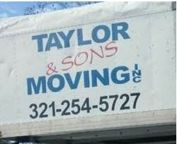 Taylor & Sons Moving company logo