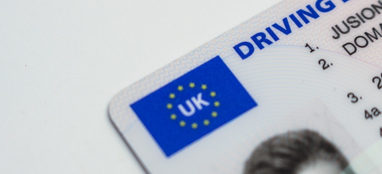A UK driver's license