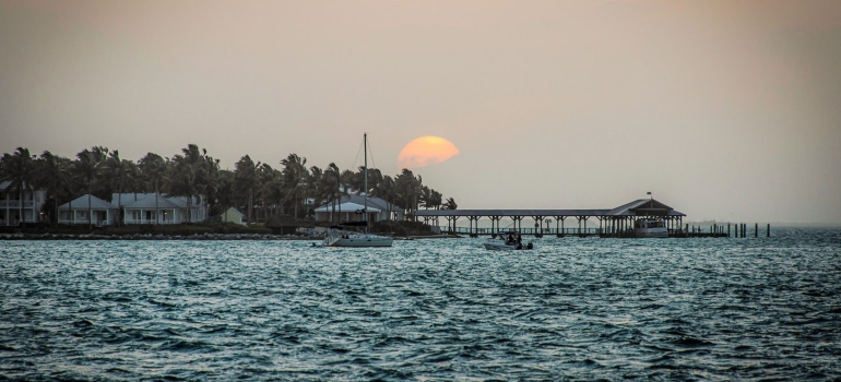 seashore during sunset in Key West, FL