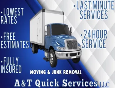 A & T quick services company logo