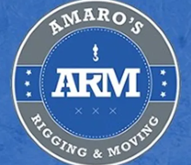 Amaro's rigging and moving corp company logo