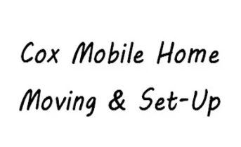 Cox Mobile Home Moving & Set-Up company logo