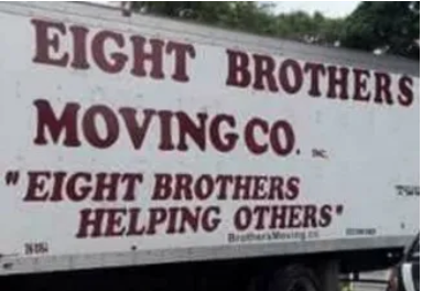 Eight Brothers Moving Company logo